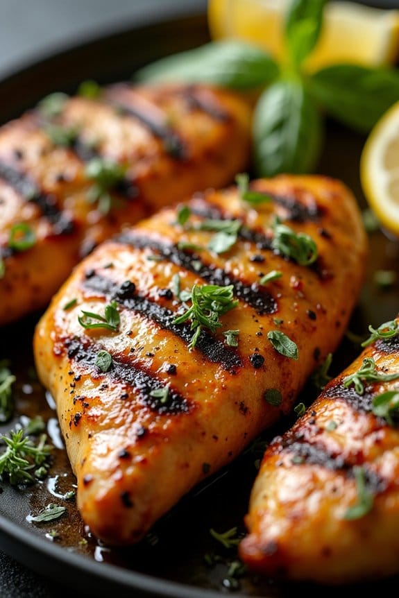 lemon herb grilled chicken