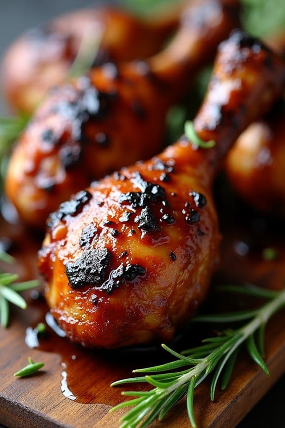 maple balsamic glazed chicken