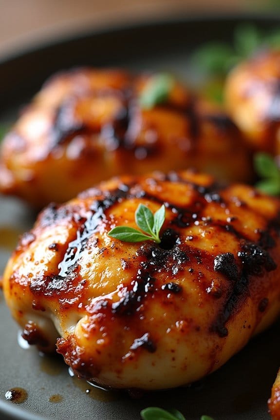 maple soy grilled chicken recipe