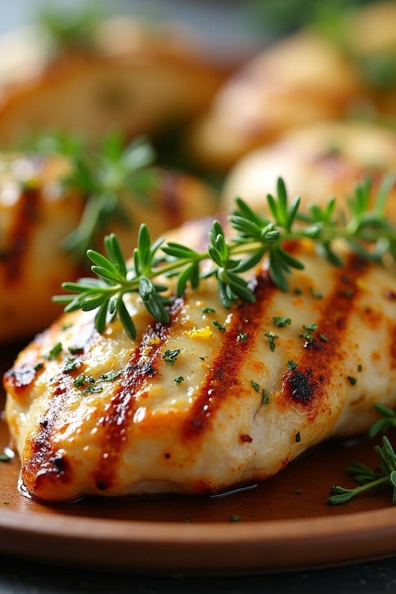 mediterranean flavorful grilled chicken