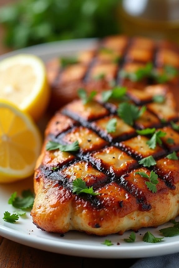 mediterranean grilled chicken cutlets