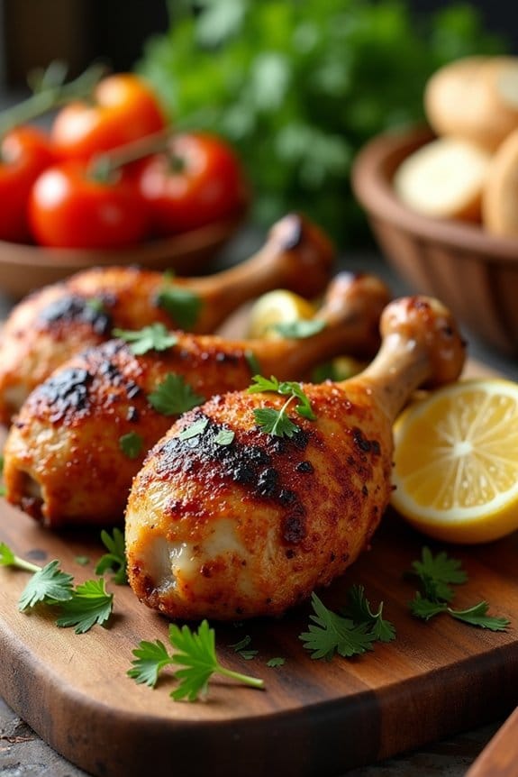 mediterranean grilled chicken drumsticks