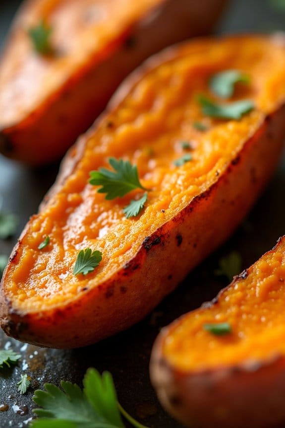 roasted sweet potatoes recipe