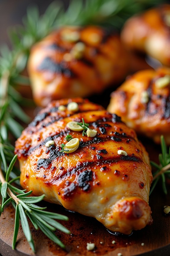 rosemary garlic grilled chicken