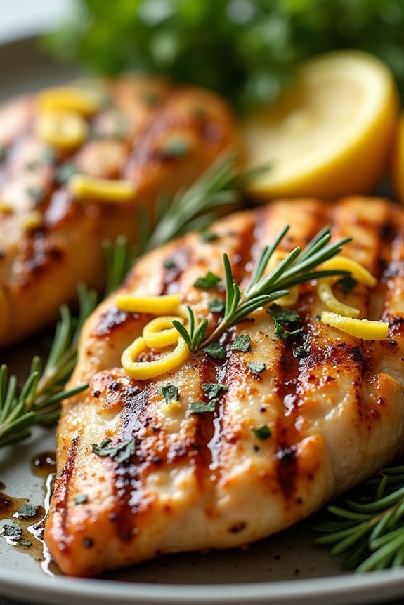 rosemary lemon grilled chicken