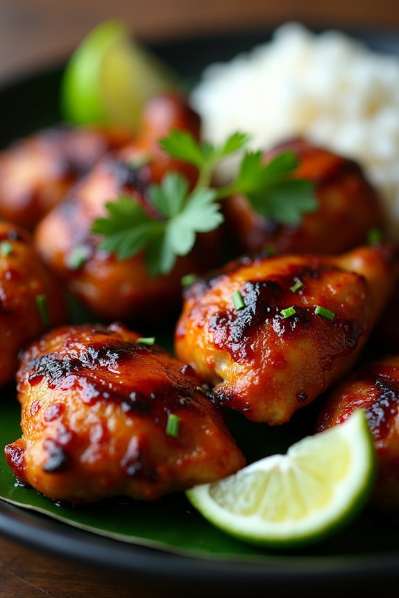 savory sweet grilled chicken