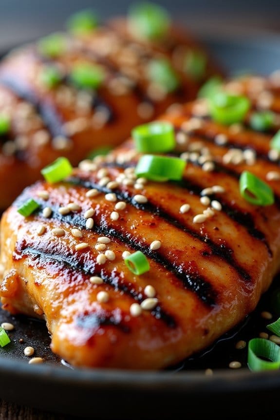 sesame ginger teriyaki chicken