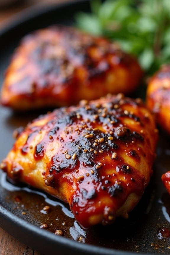 smoky bbq grilled chicken