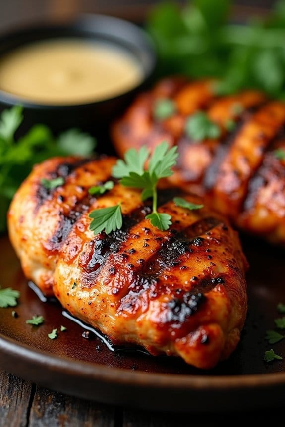smoky paprika grilled chicken