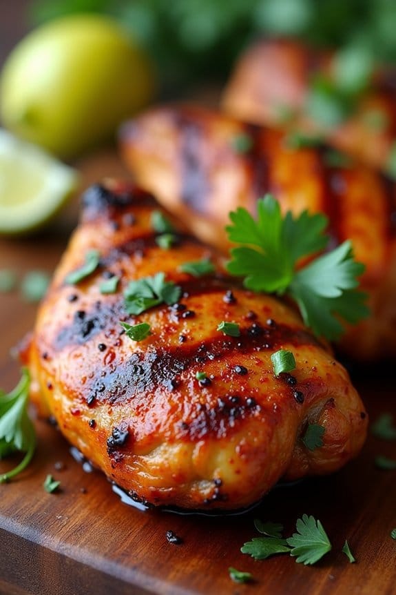 smoky spicy grilled chicken