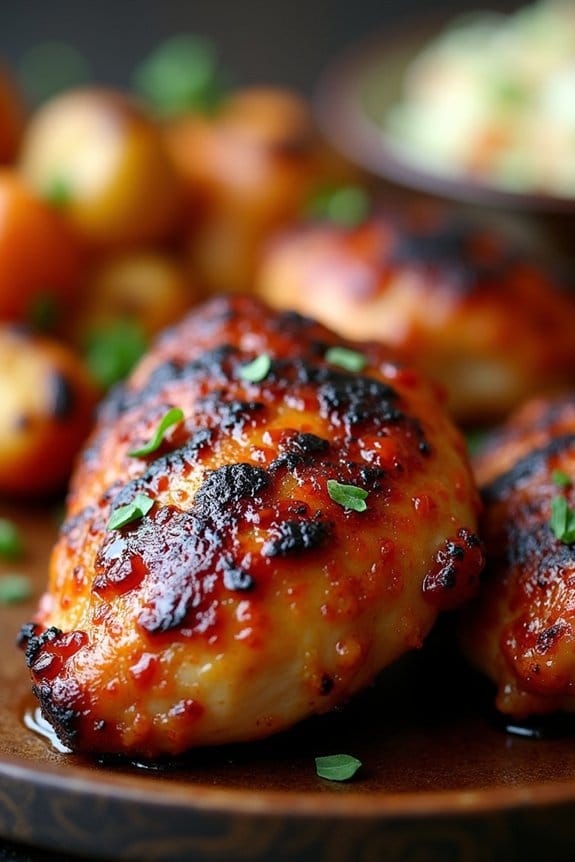 smoky spicy grilled chicken