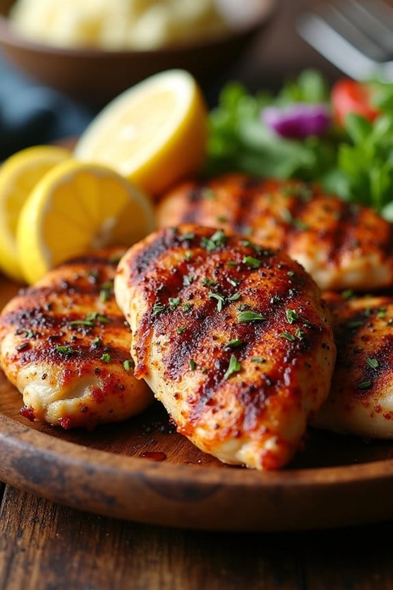 spicy cajun grilled chicken
