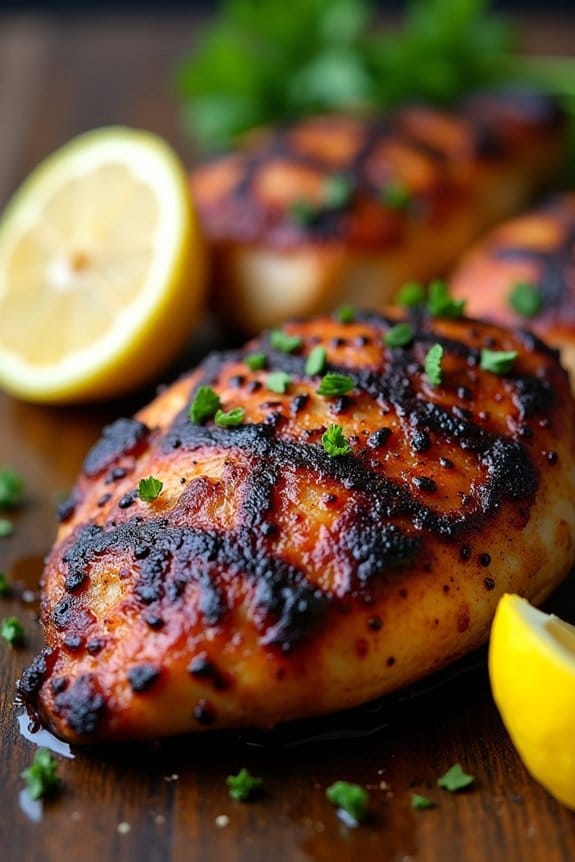 spicy grilled cajun chicken