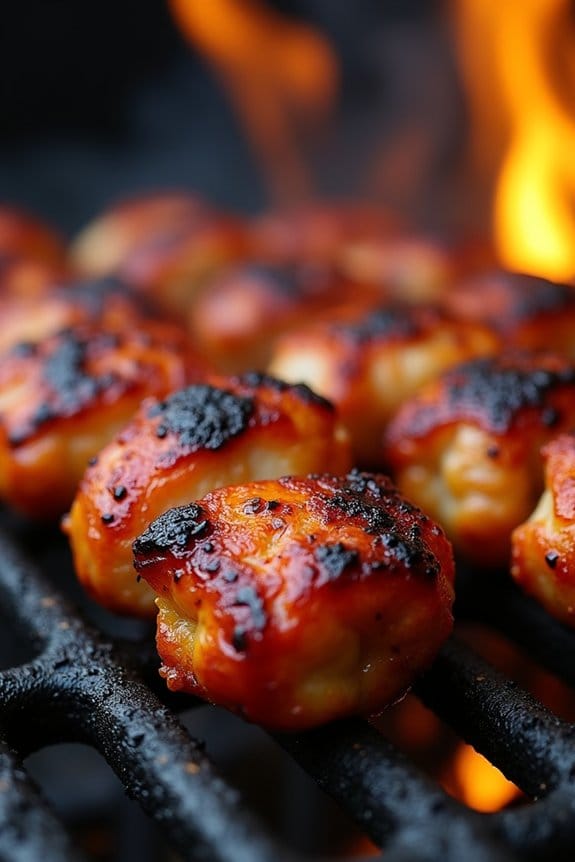 spicy grilled chicken kebabs