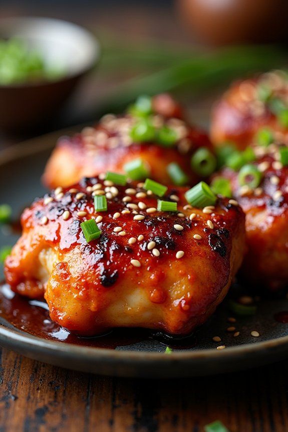 spicy korean grilled chicken