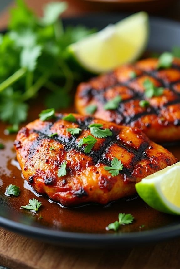 spicy marinated grilled chicken