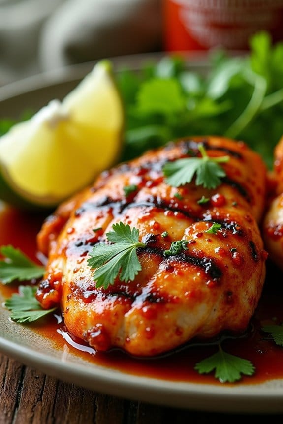 spicy sriracha lime chicken