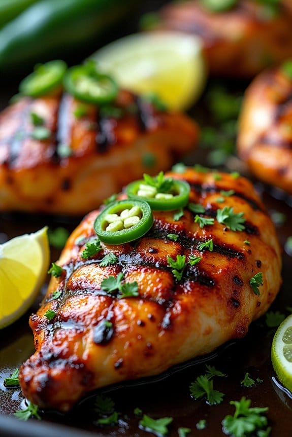 spicy sweet tangy chicken