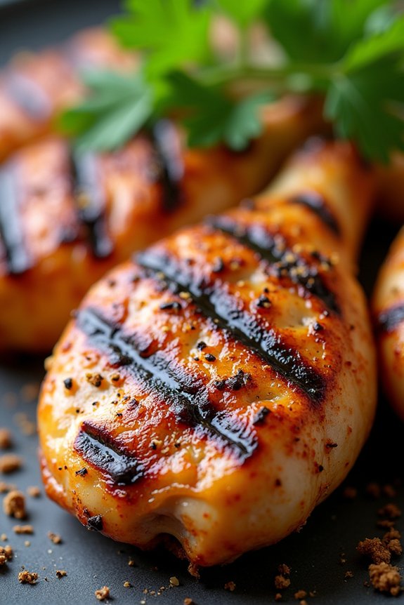 sumac spiced grilled chicken