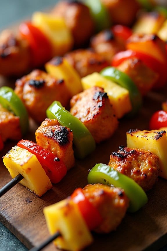 sweet and sour kabobs delight