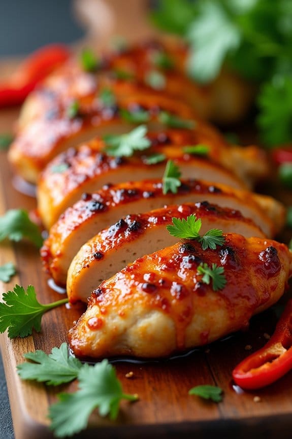 sweet and spicy chicken marinade