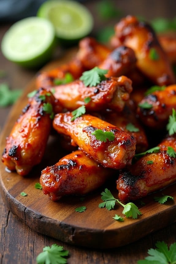 szechuan peppercorn grilled wings