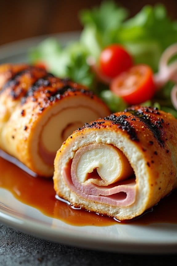 teriyaki chicken cordon bleu