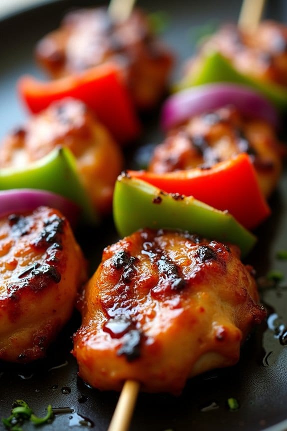 teriyaki chicken skewers recipe