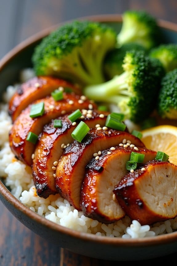 teriyaki grilled chicken bowl
