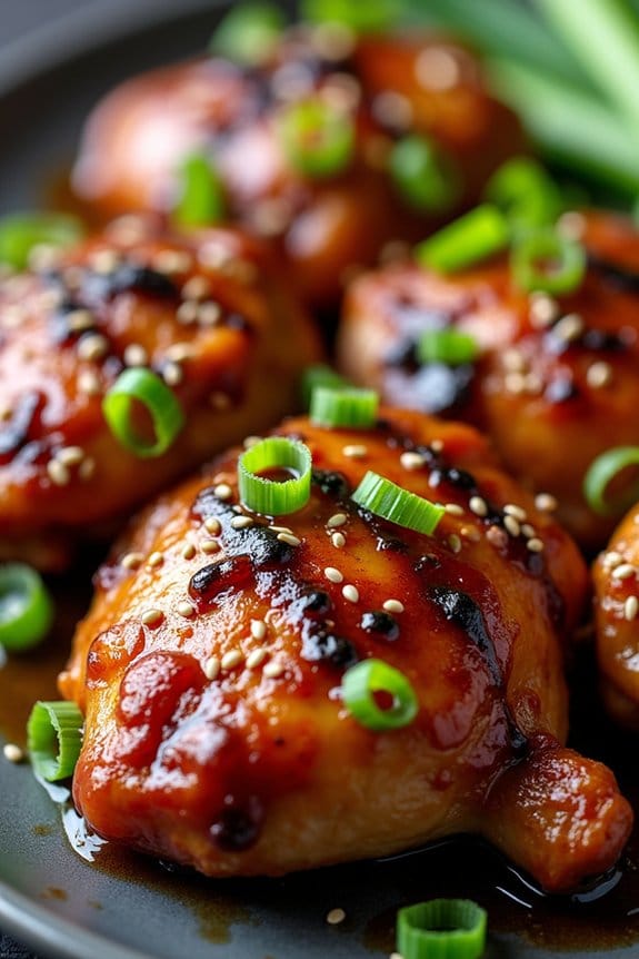 teriyaki grilled chicken thighs