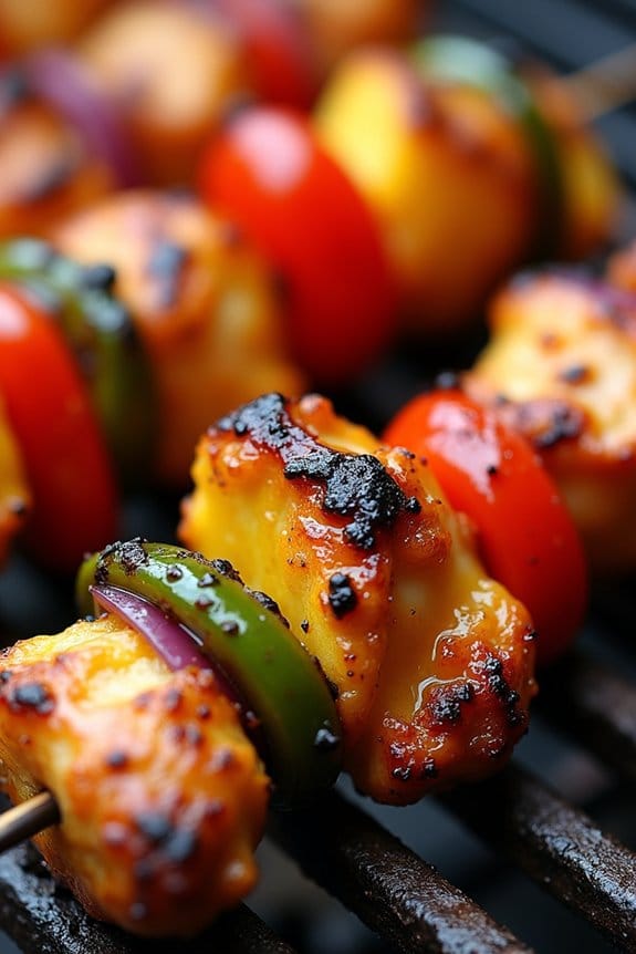 teriyaki pineapple chicken kabobs