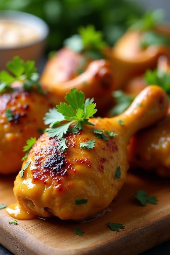 thai coconut curry drumsticks