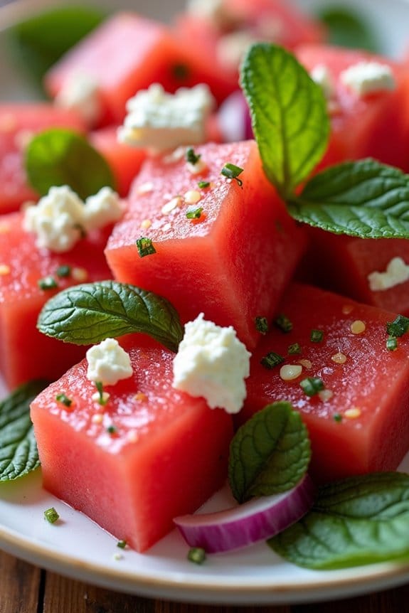 watermelon feta salad recipe