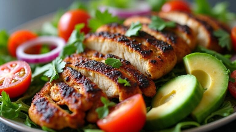 15 Wholesome Grilled Chicken Avocado Salad Recipes For Any Day wholesome grilled chicken salads