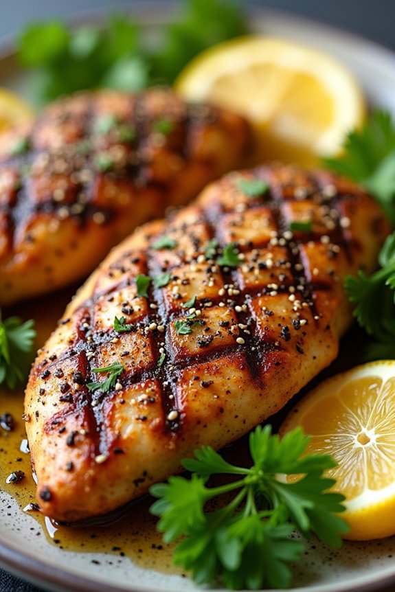 zaatar spiced grilled chicken