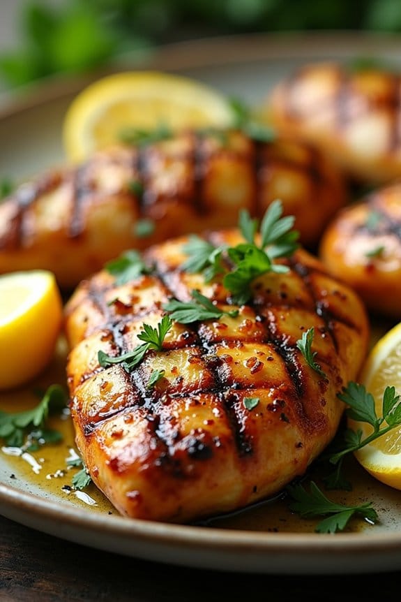 zesty lemon garlic marinade