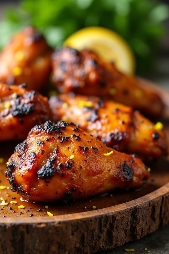 zesty lemon pepper wings