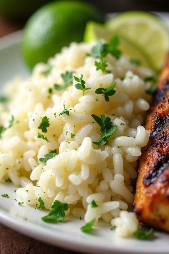 zesty lime cilantro rice recipe