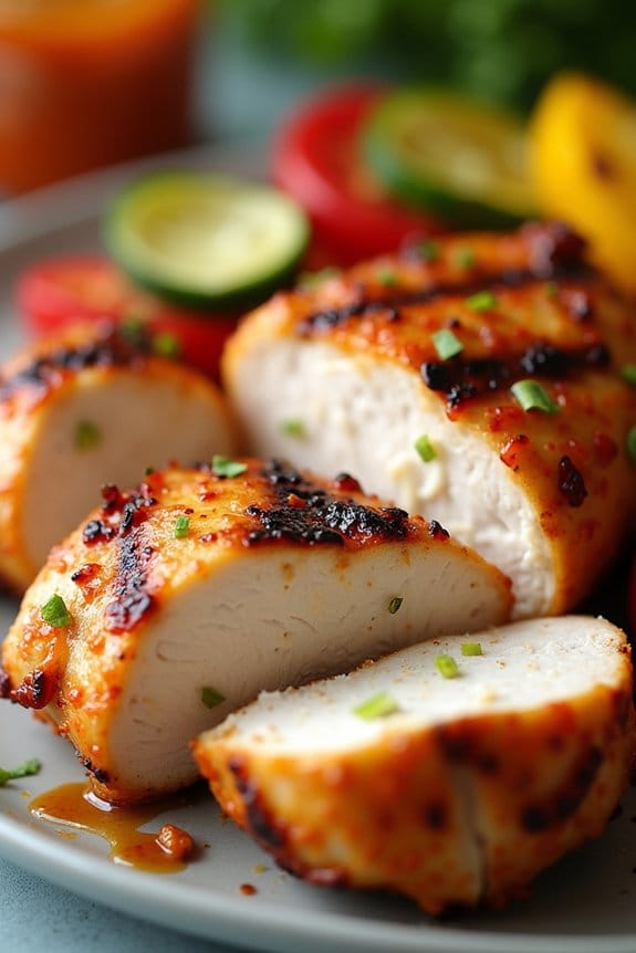 zesty sriracha lime marinade