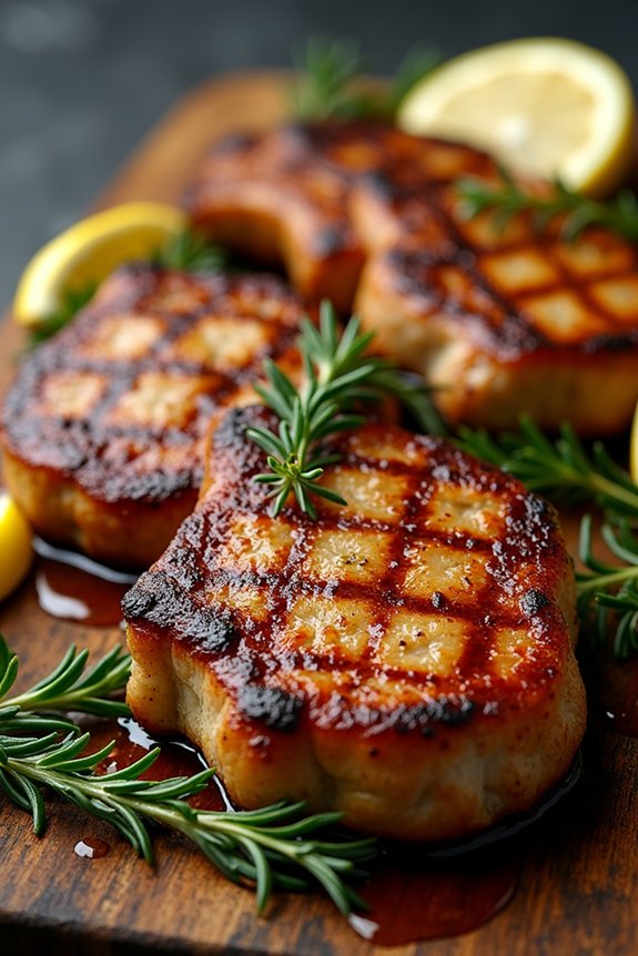 aromatic rosemary garlic marinade