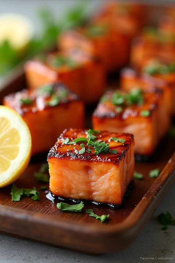 balsamic honey glazed salmon