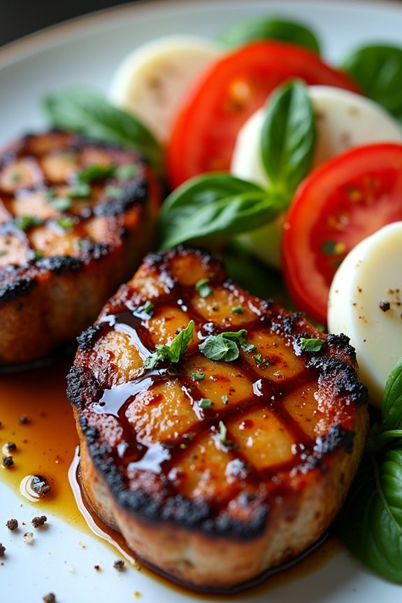 balsamic pork chops recipe