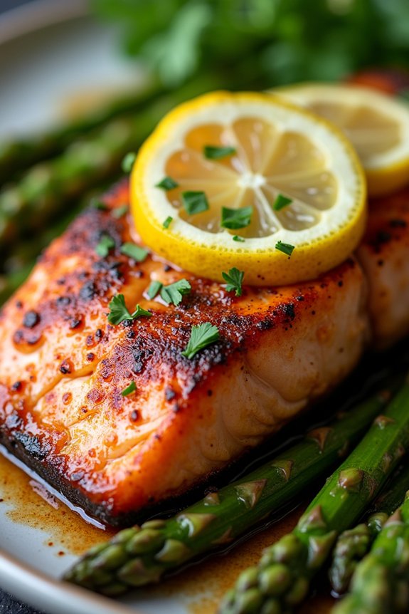 cajun grilled salmon asparagus recipe