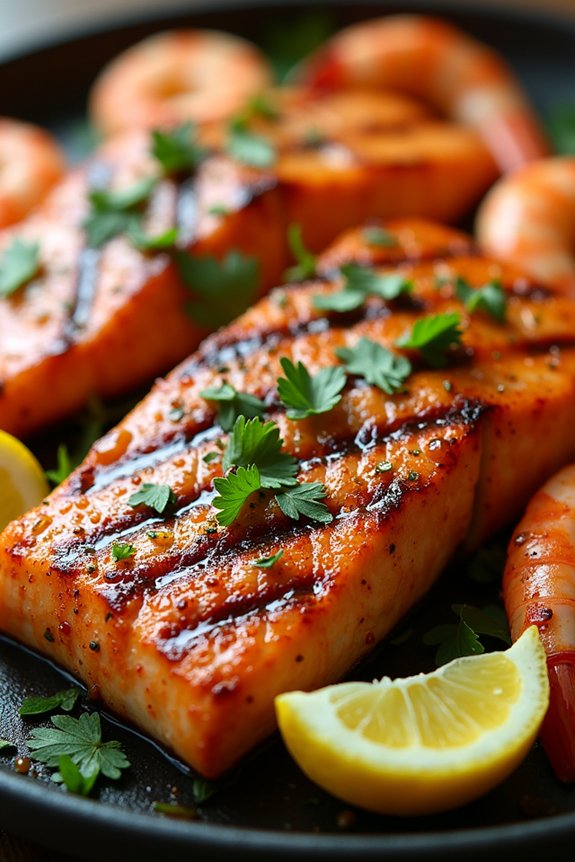 cajun grilled seafood delight