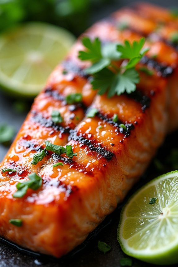 cajun lime grilled salmon