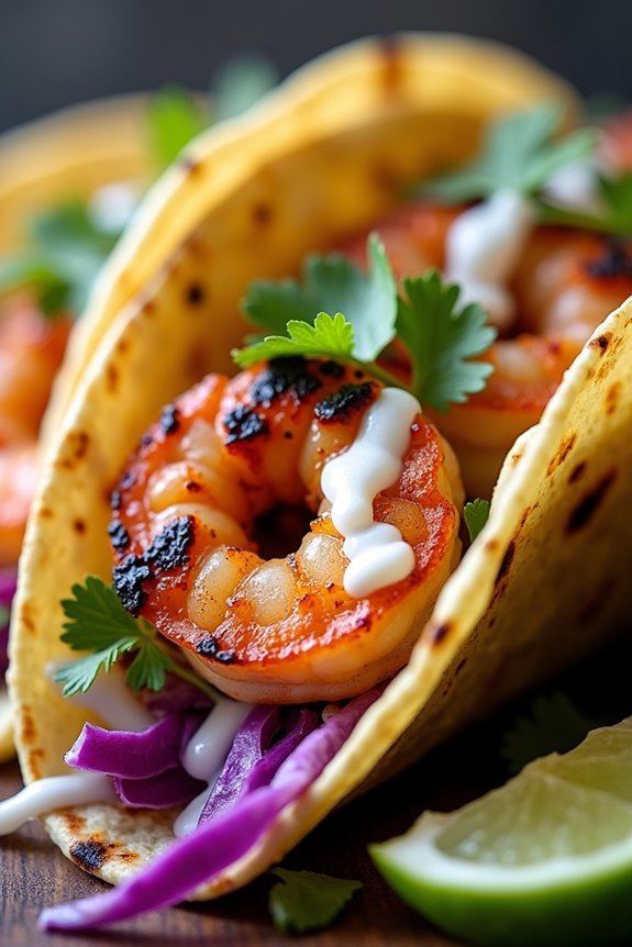 cajun shrimp taco delight