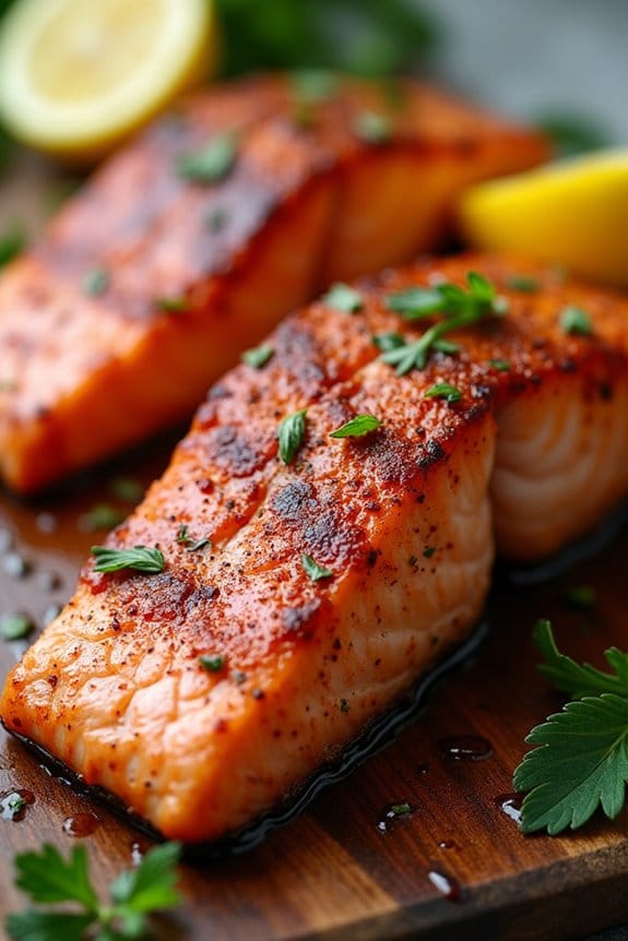 cajun spiced grilled salmon recipe