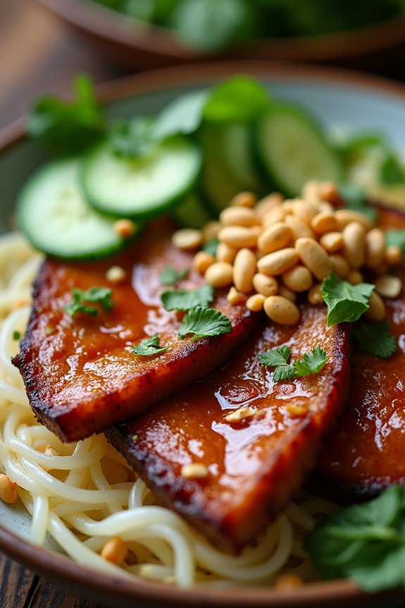 caramelized pork vermicelli delight