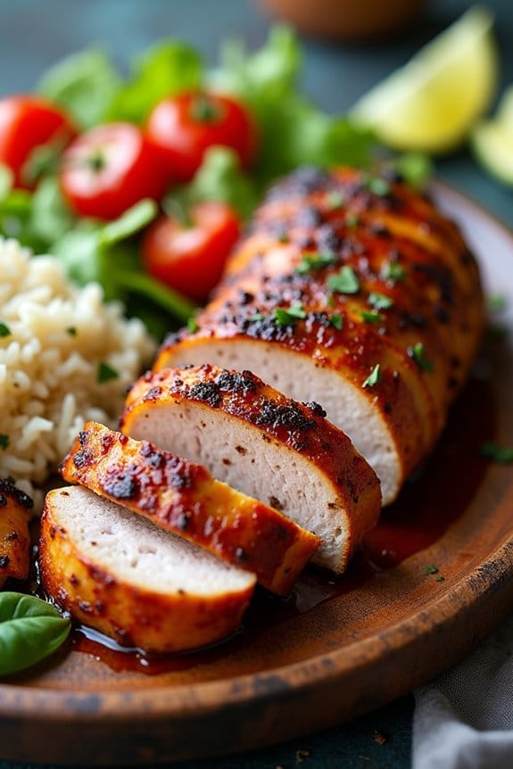 caribbean jerk grilled pork