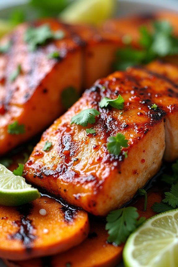 chili lime salmon delight